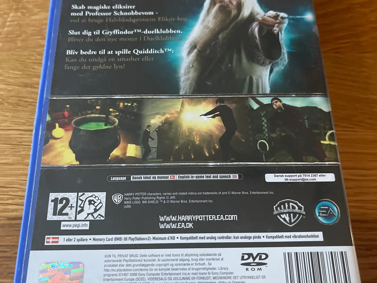 Billede 2 - Ps2 dvd spil 2009 Harry Potter