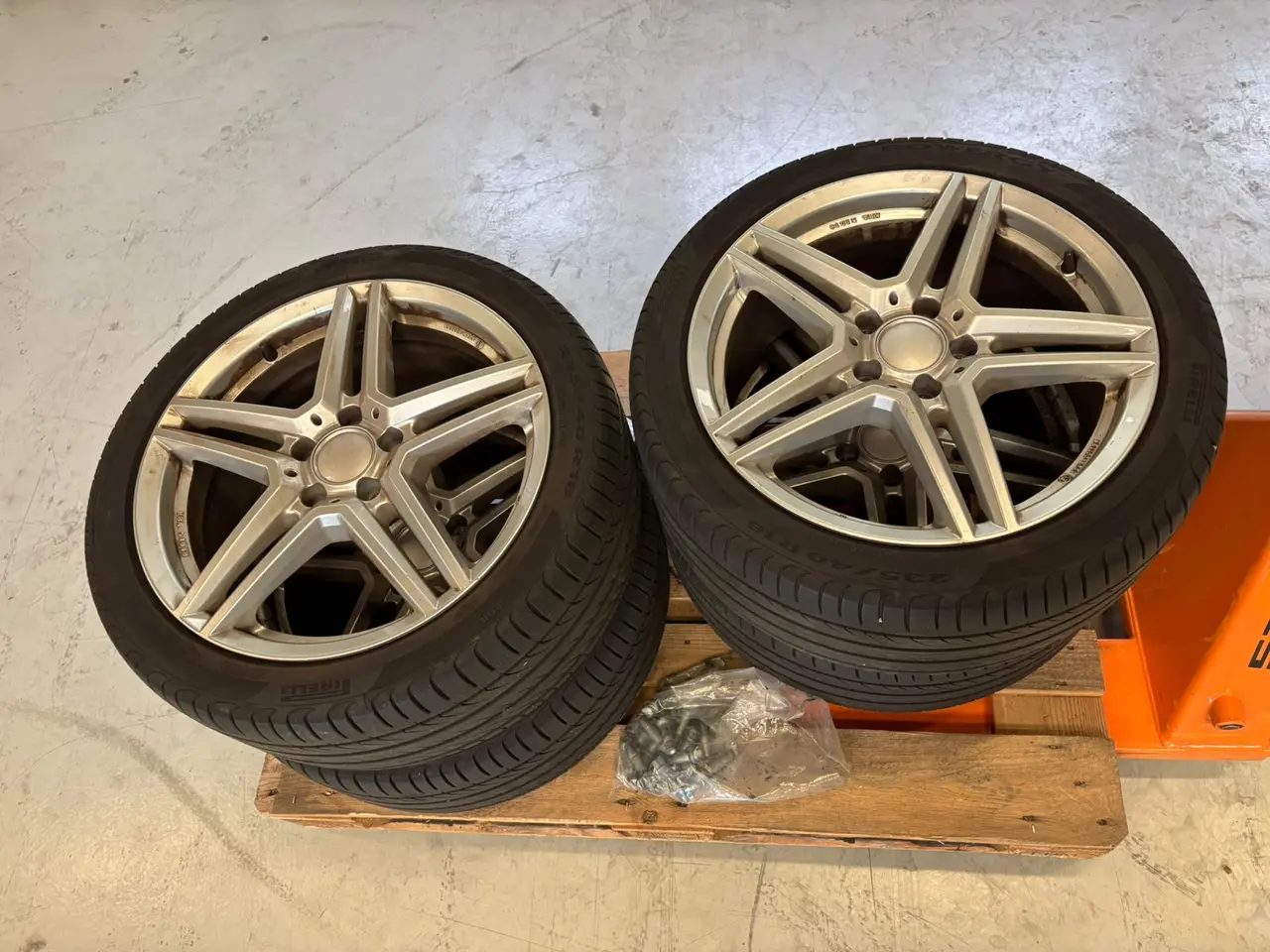 Billede 2 - Alufælge 5 x 112 - 235/40-18