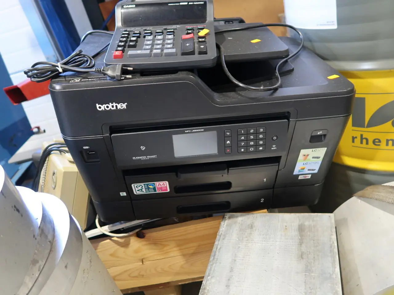 Billede 3 - Printer BROTHER MFC-J6930DW samt regnemaskine