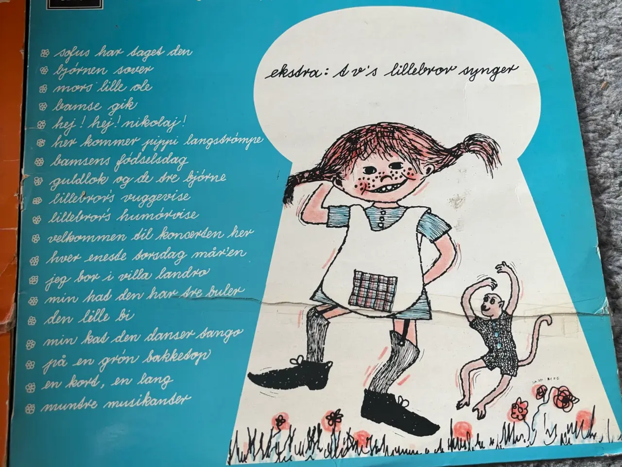 Billede 3 - 3 vintages vinyl plader synge i legeland