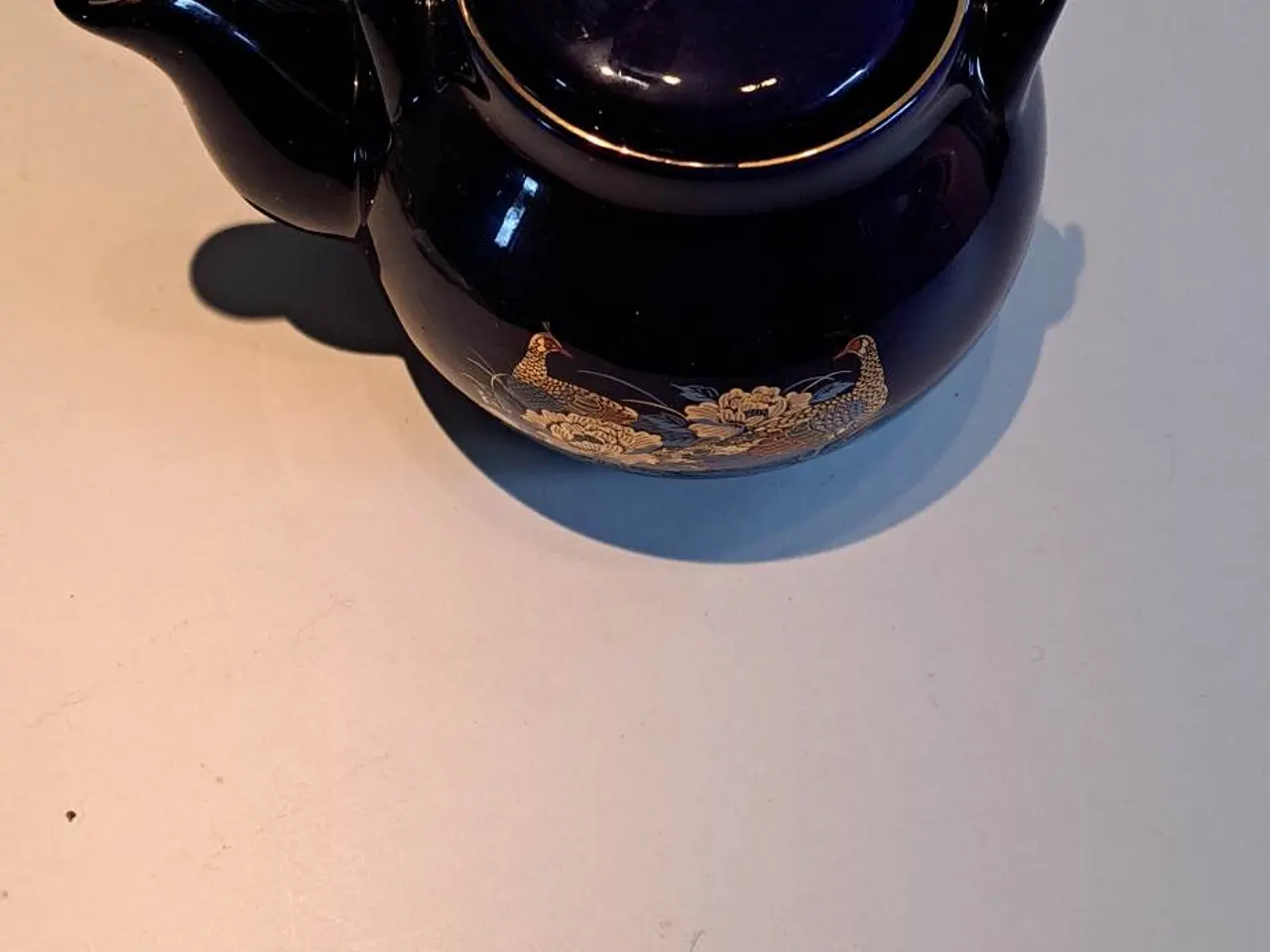 Billede 4 - Tekande i mørk blå porcelæn
