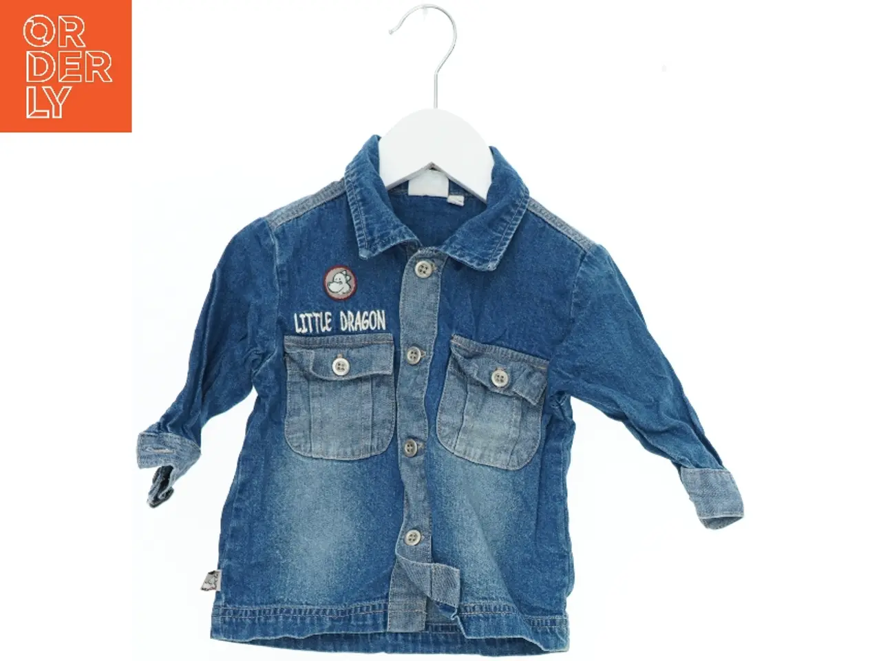 Billede 1 - Denim skjorte til børn fra Mm (str. 68)