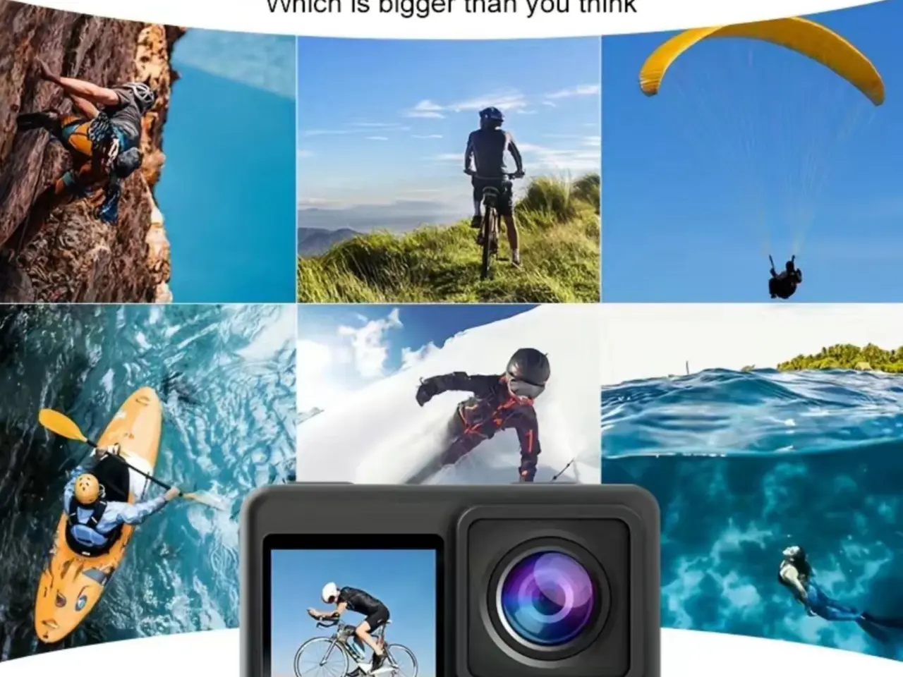 Billede 7 - Uåbnet Sports kamera WiFi 4K/60FPS