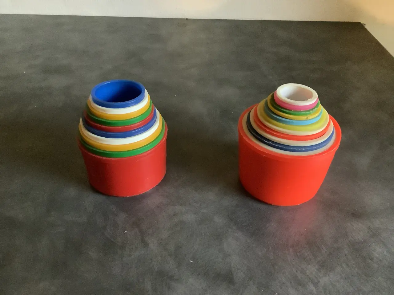 Billede 1 - Stabelkopper i plastik til børn