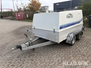 Hedvands-/højtryksrenseranlæg Aquila Mobil Cleaner med Billmann trailer
