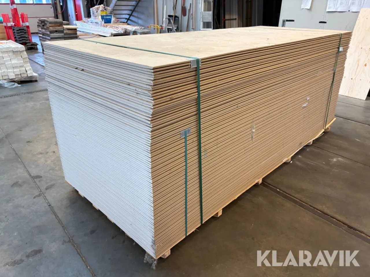 Billede 3 - Gipsplader Norgips Hardplatte - 90 styk