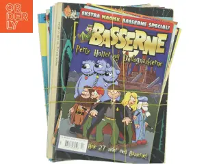 16 tegneserier/blade sælges – Tintin, Lucky Luke, Garfield, Basserne og flere