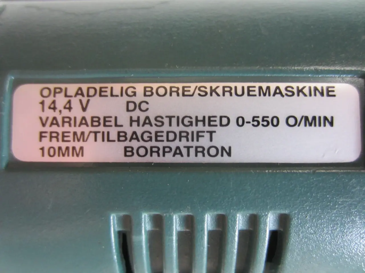Billede 3 - Opladelig bore- og skruemaskine 14,4V DC variabel