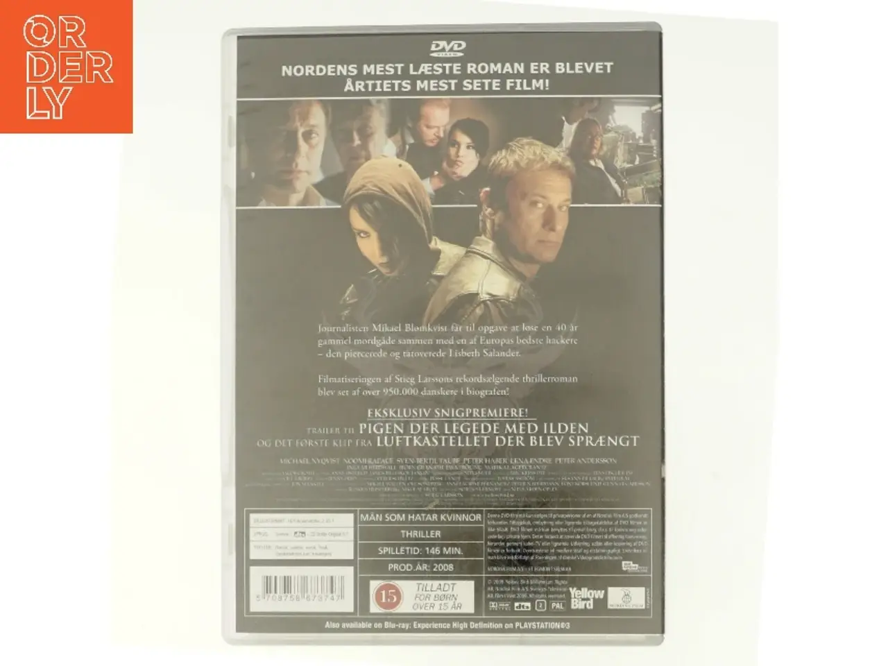 Billede 3 - Mænd der hader kvinder (dvd)