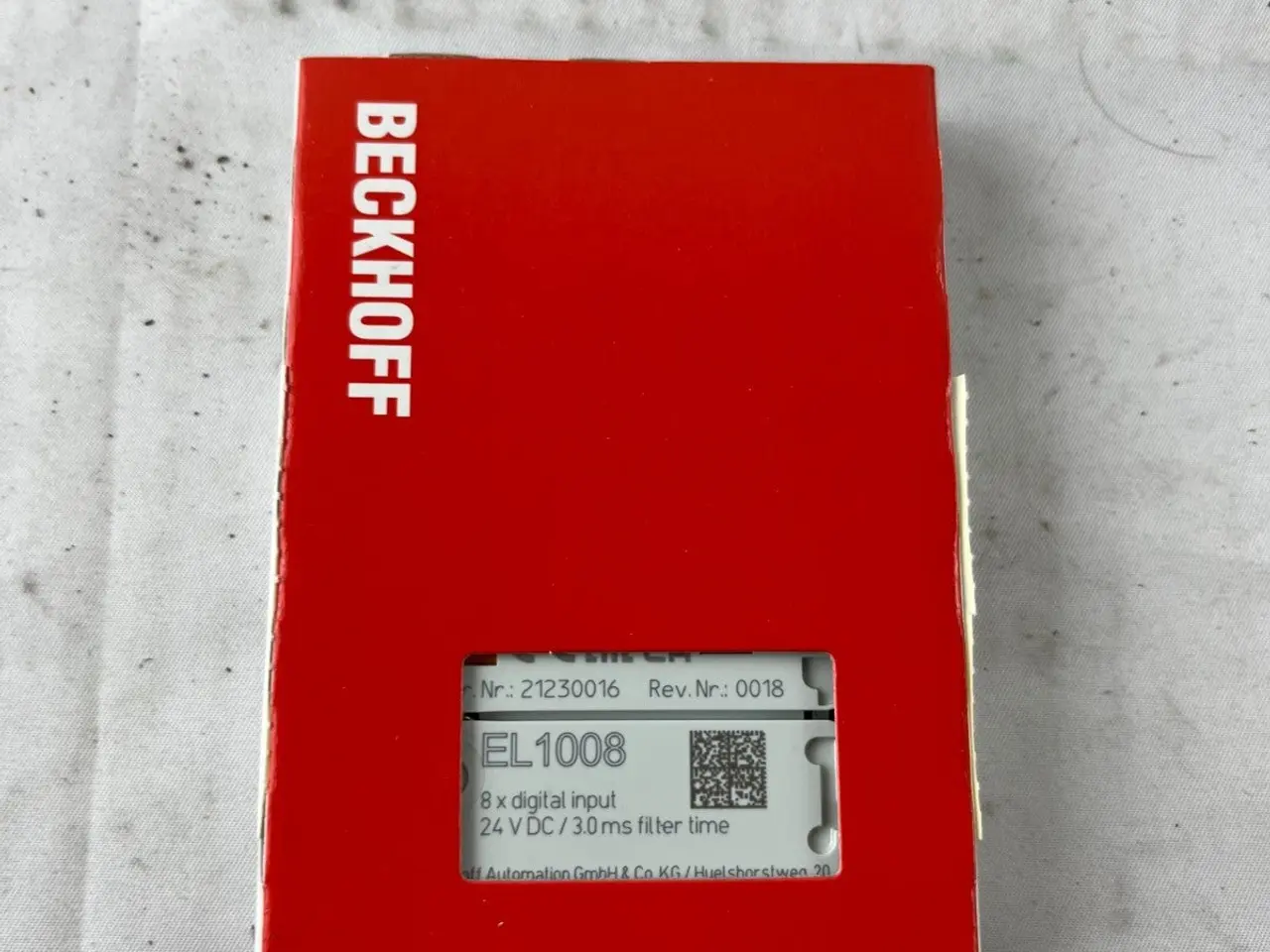 Billede 2 - Beckhoff EL1008 EtherCAT Terminal 8‑Channel Input