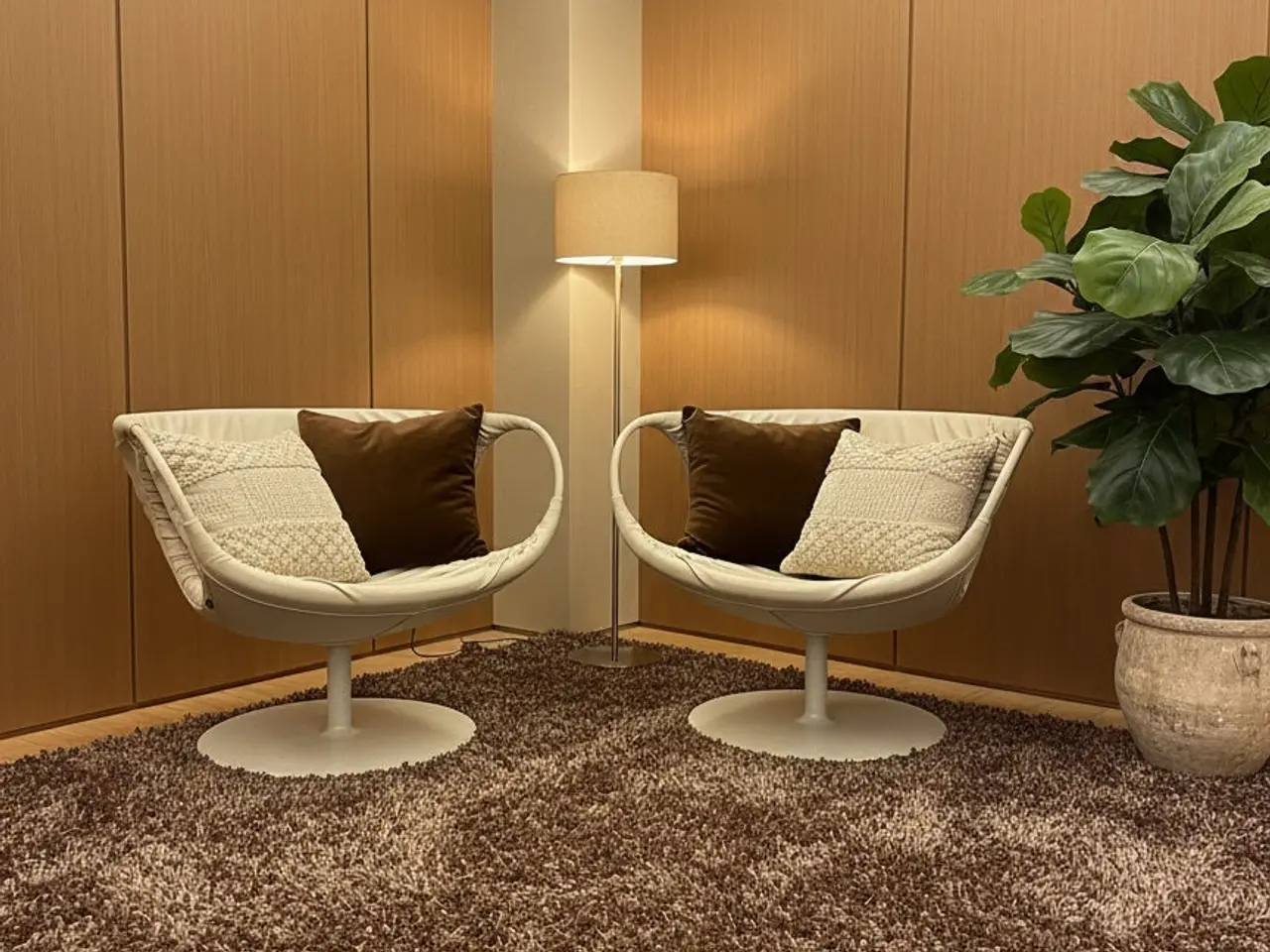 Billede 2 - Moroso Smock Loungestol – Creme