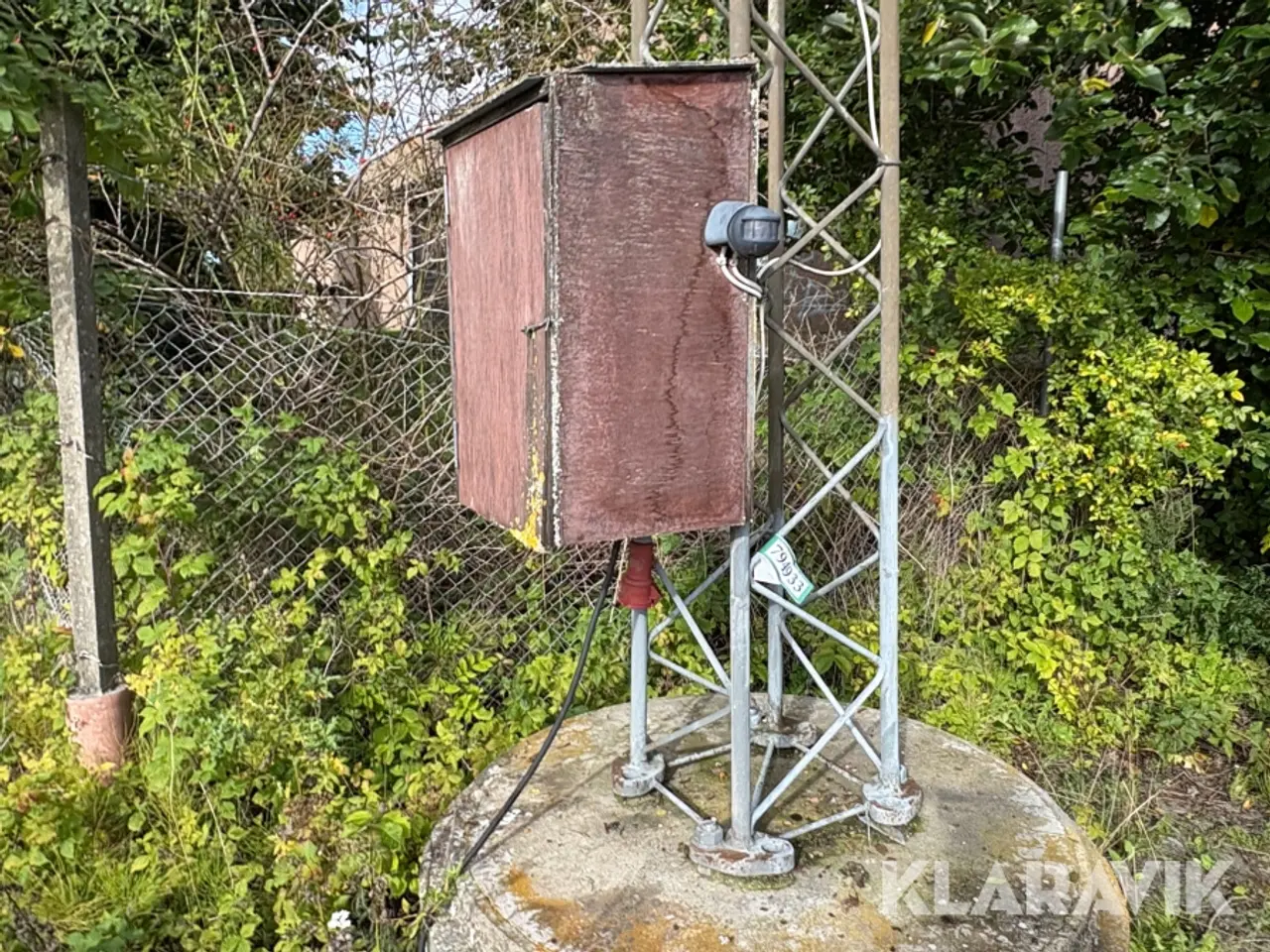 Billede 5 - Lysmast cirka 12 m med sensor