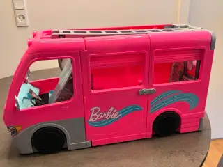 Barbie dream camper med pool og tilbehør