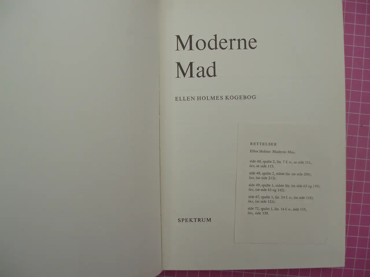 Billede 2 - Moderne Mad - Ellen Holmes Kogebog