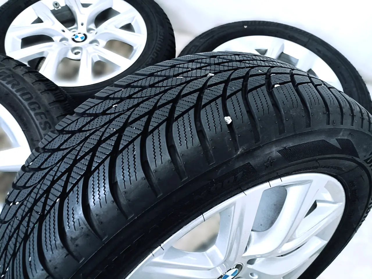 Billede 7 - 5x112 17" ET39 nav66,6ø BMW/MINI vinter fælge TPMS