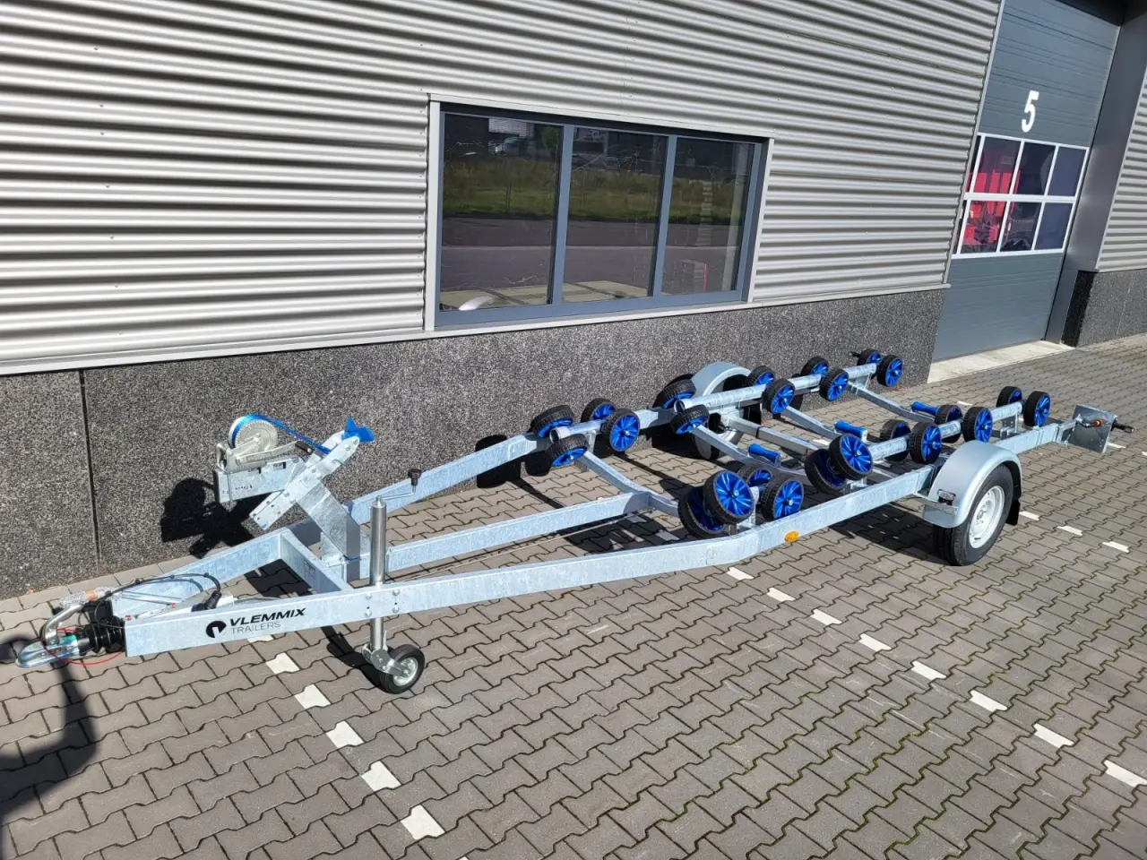 Billede 1 - Vlemmix Bådtrailer 630x220 1500 Flex-Roll