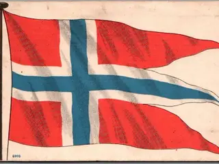 Norges Flag - Norge - Brugt