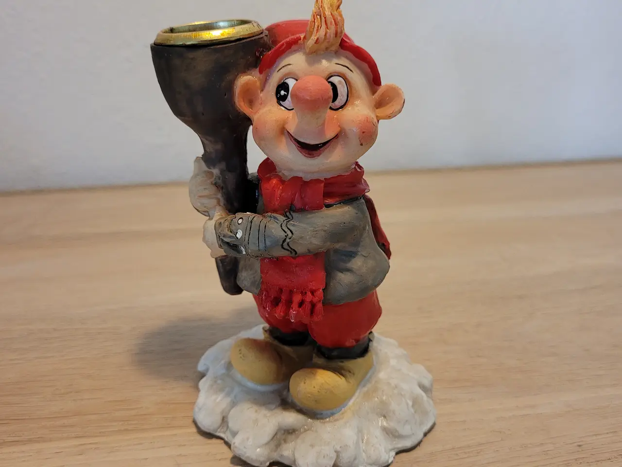 Billede 1 - Julius nisse lysestage til kronelys