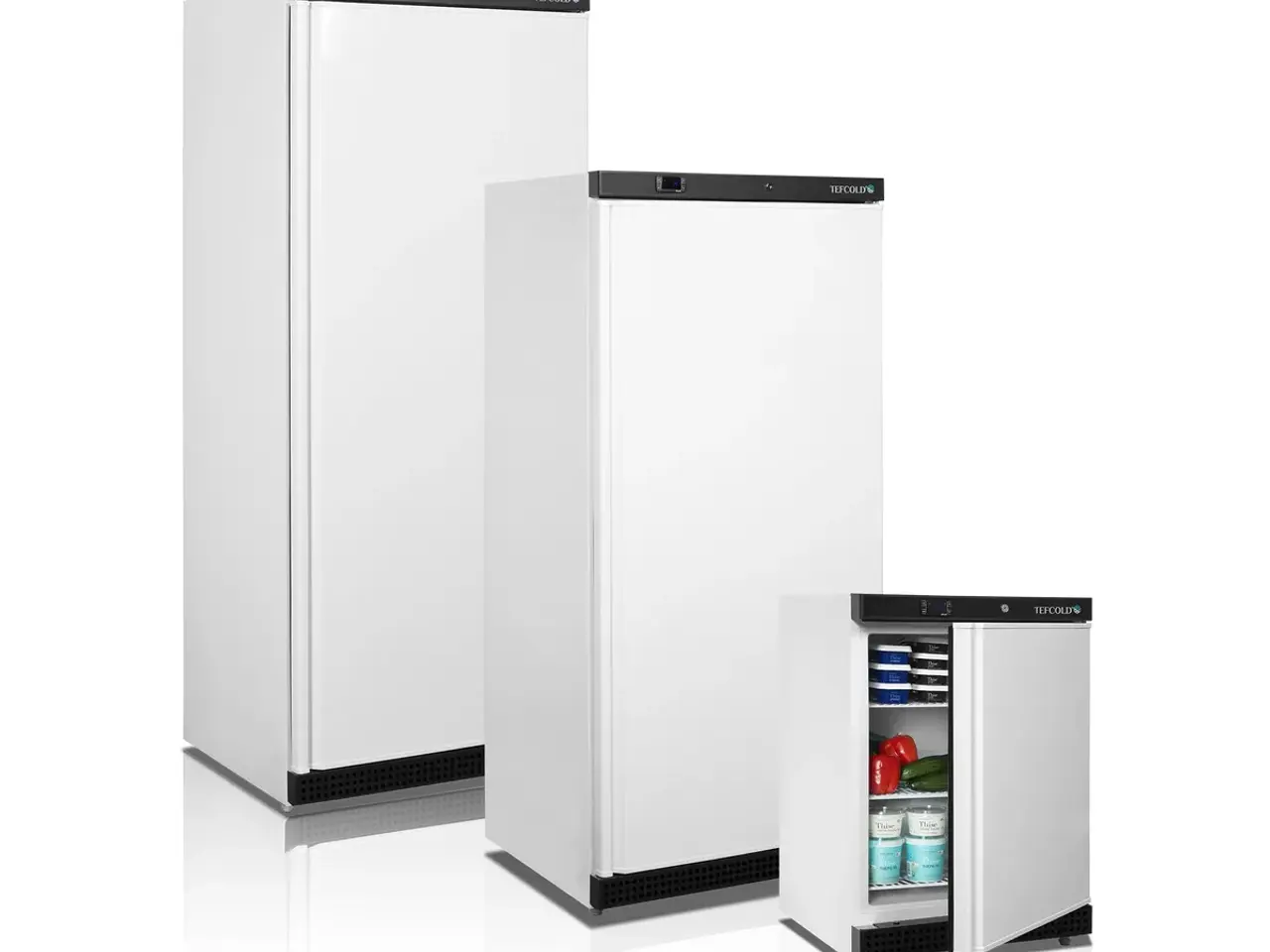 Billede 6 - Lagerkøleskab 129 L – hvid – B600 x D615 x H855 mm