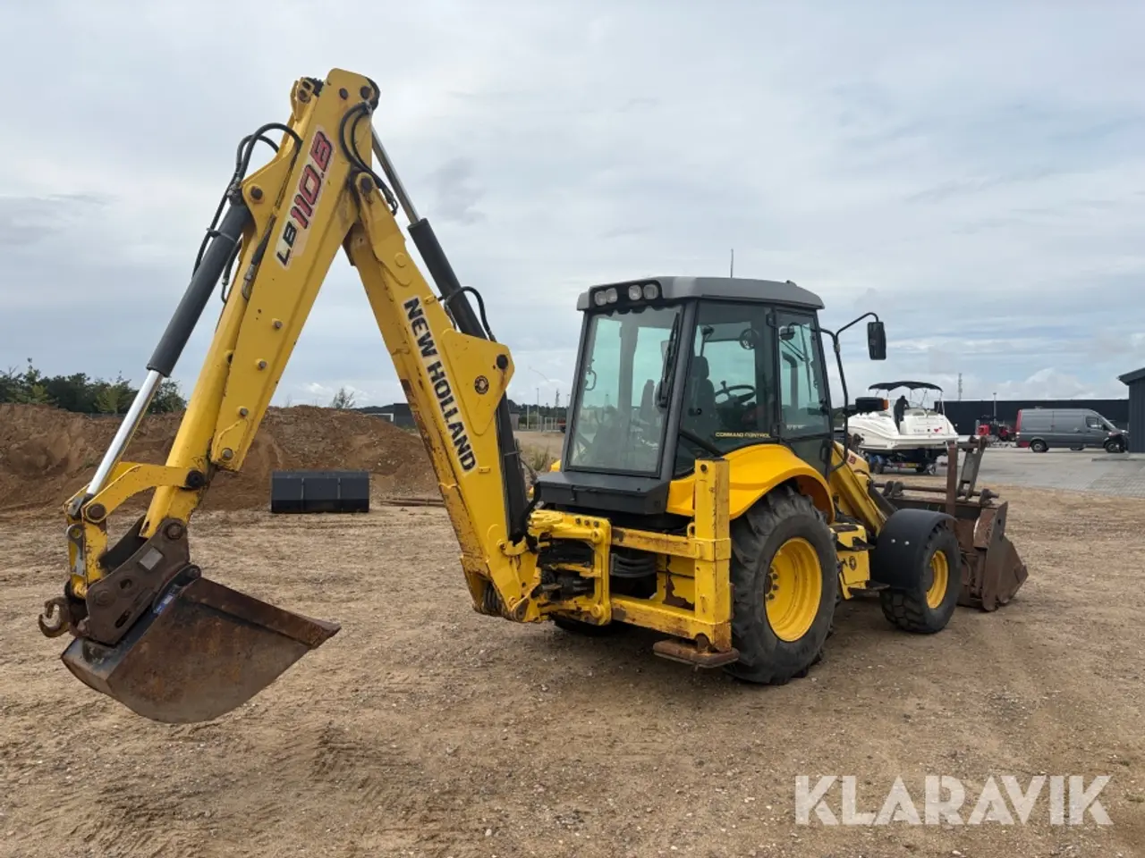Billede 5 - Rendegraver New Holland LB110B-4PS