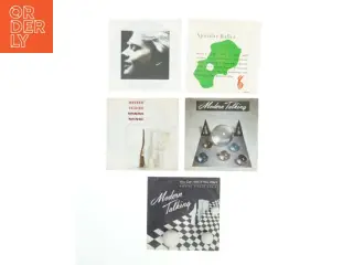 Samling af 7” vinylsingler (str. Ø. 17,5 cm)