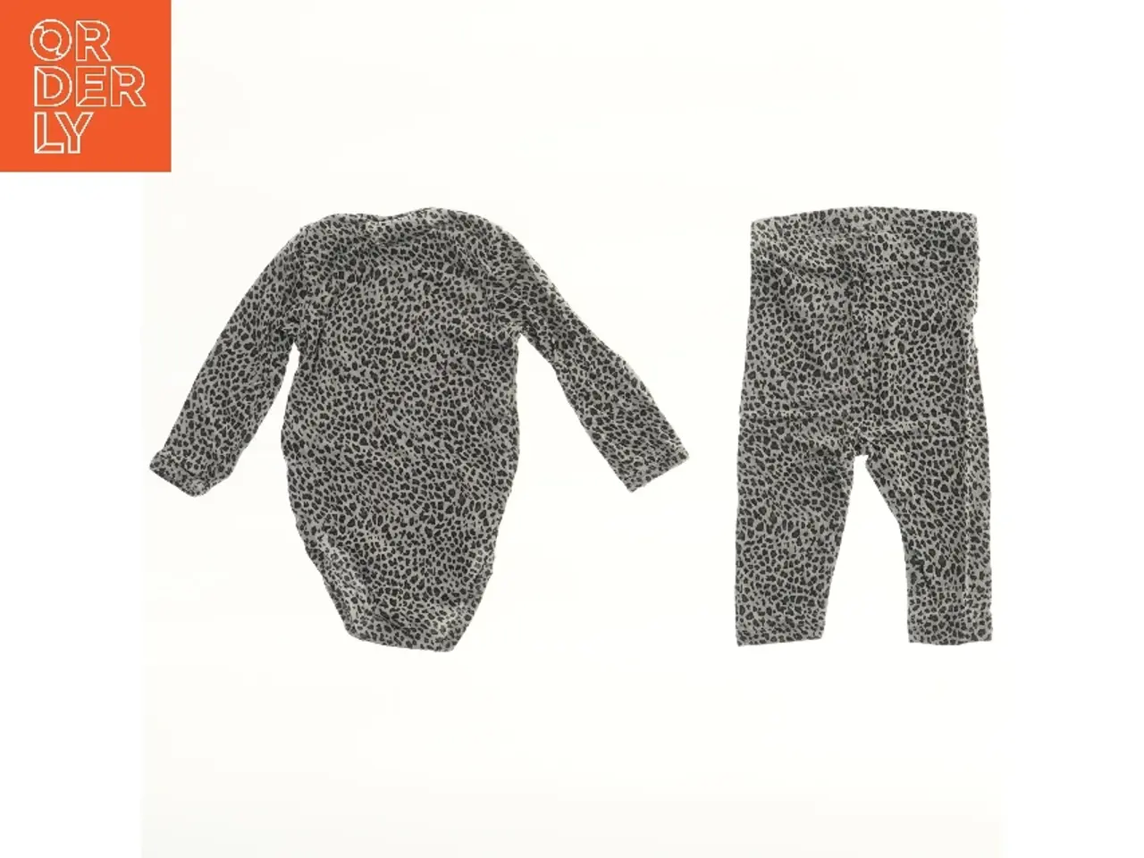 Billede 2 - Petit by Sofie Schnoor (str. 56) Leopardmønstret bodystocking og bukser