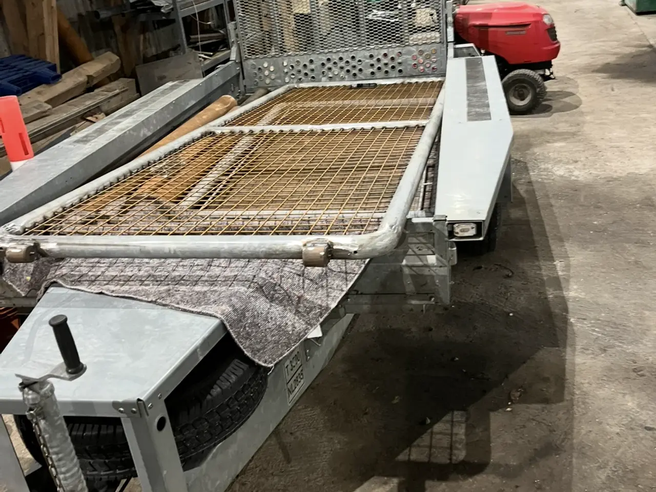 Billede 2 - Mt3500 Brenderup  maskintrailer