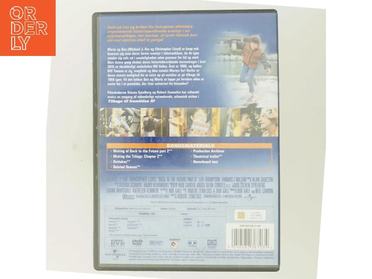 Billede 3 - Tilbage til fremtiden II med Michael J. Fox (DVD)