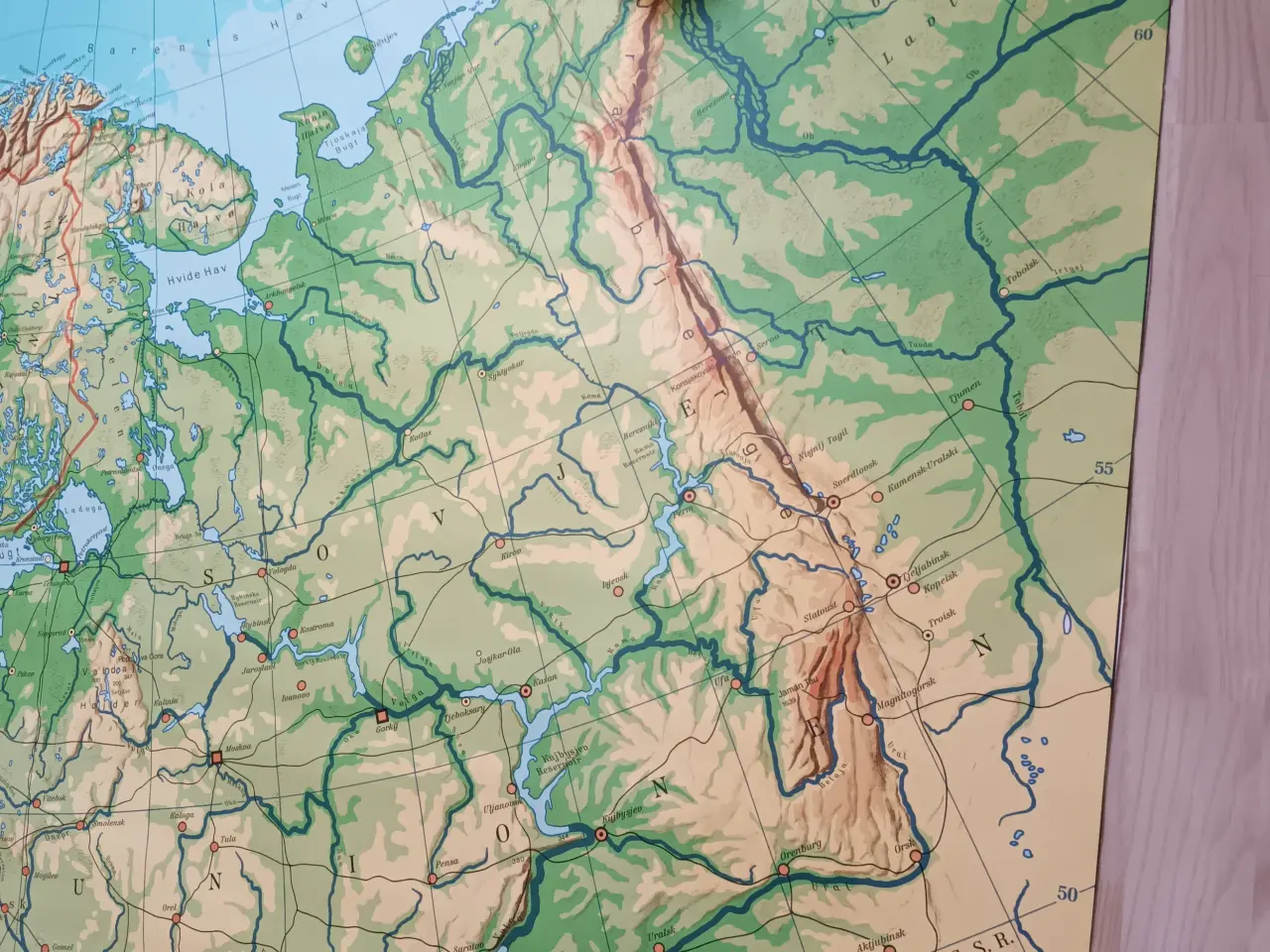 Billede 4 - Europakort. År 1966