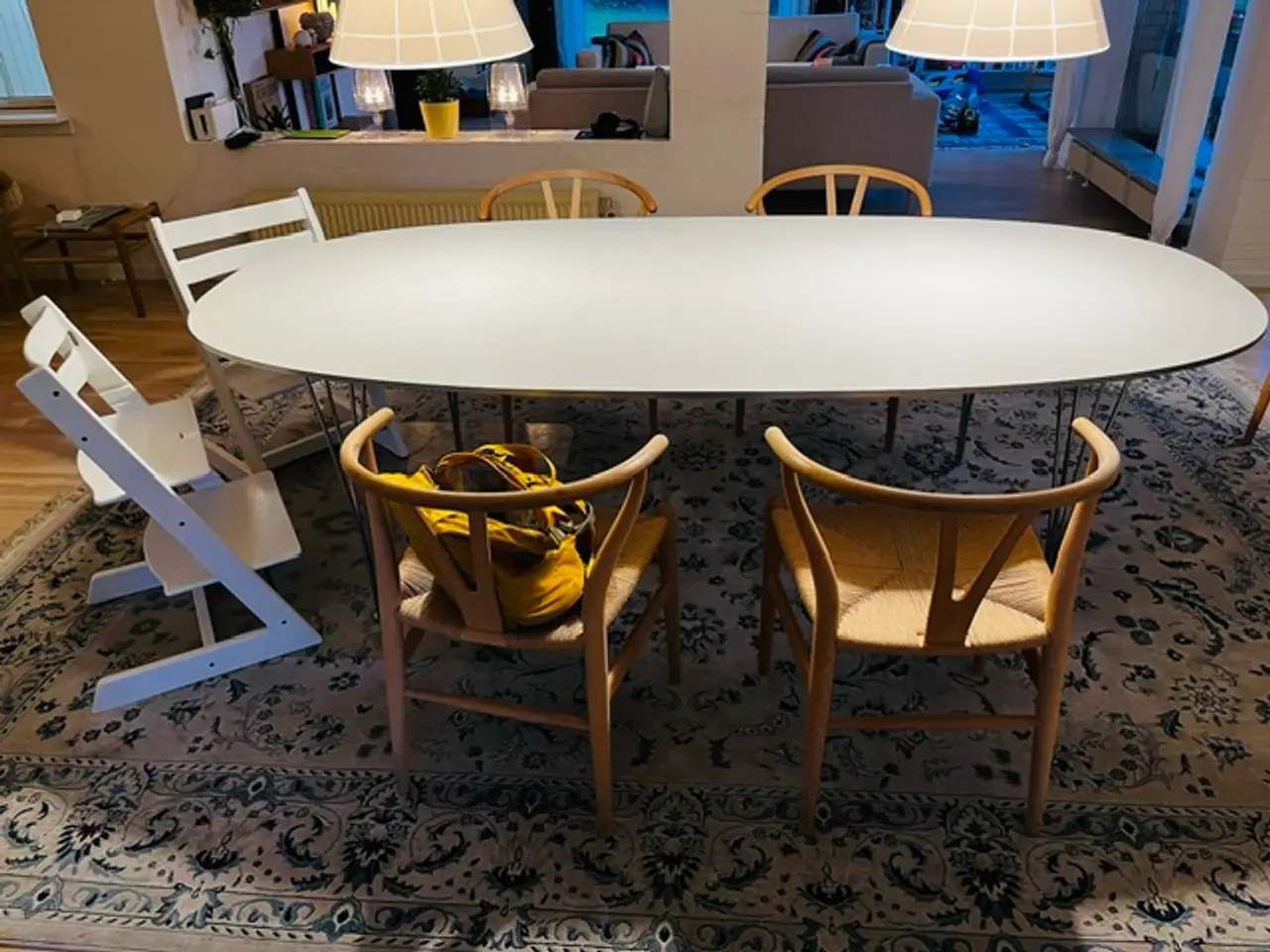 Billede 2 - Fritz Hansen / Piet Hein - Superellipse spisebord