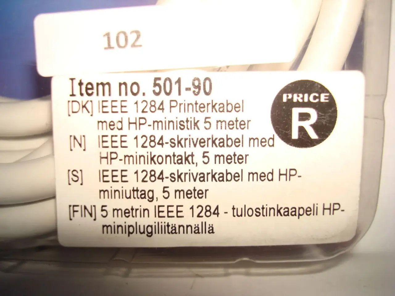 Billede 4 - Printerkabel