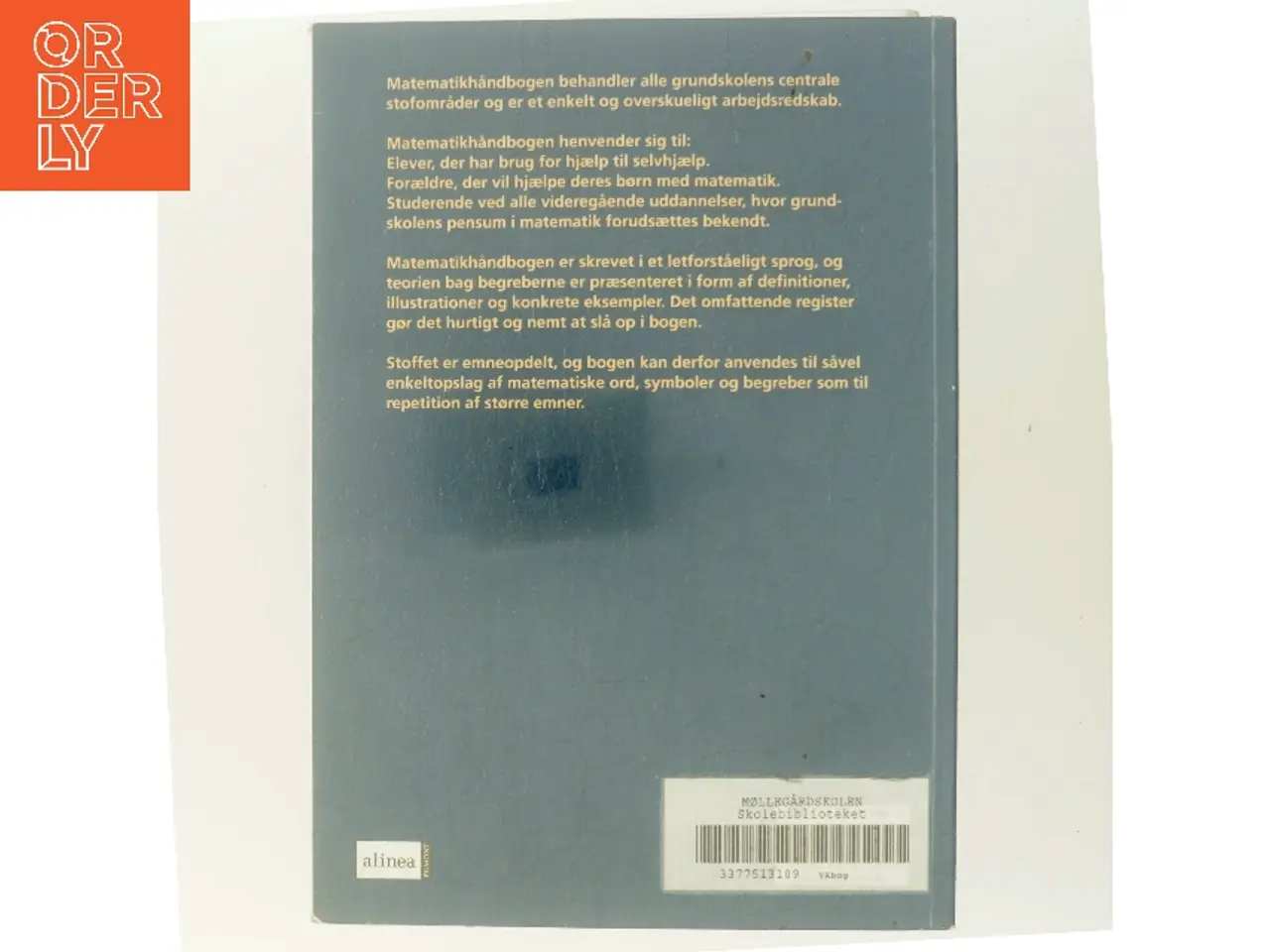 Billede 3 - Matematik håndbogen af Susanne Damm (Bog)