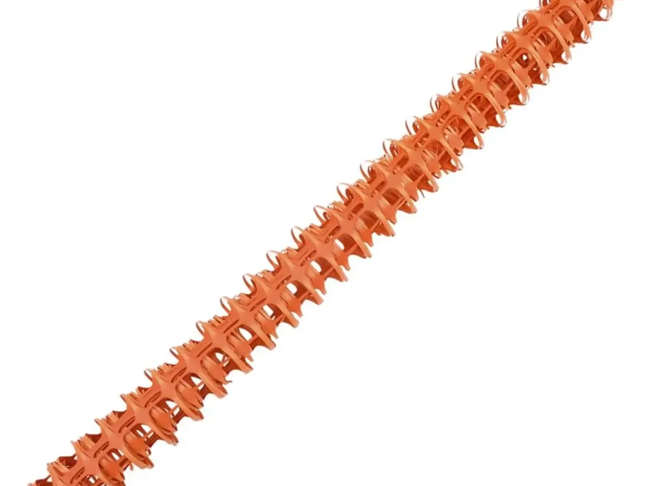 Billede 4 - Havehegn 30 m - orange sikkerhedshegn i HDPE