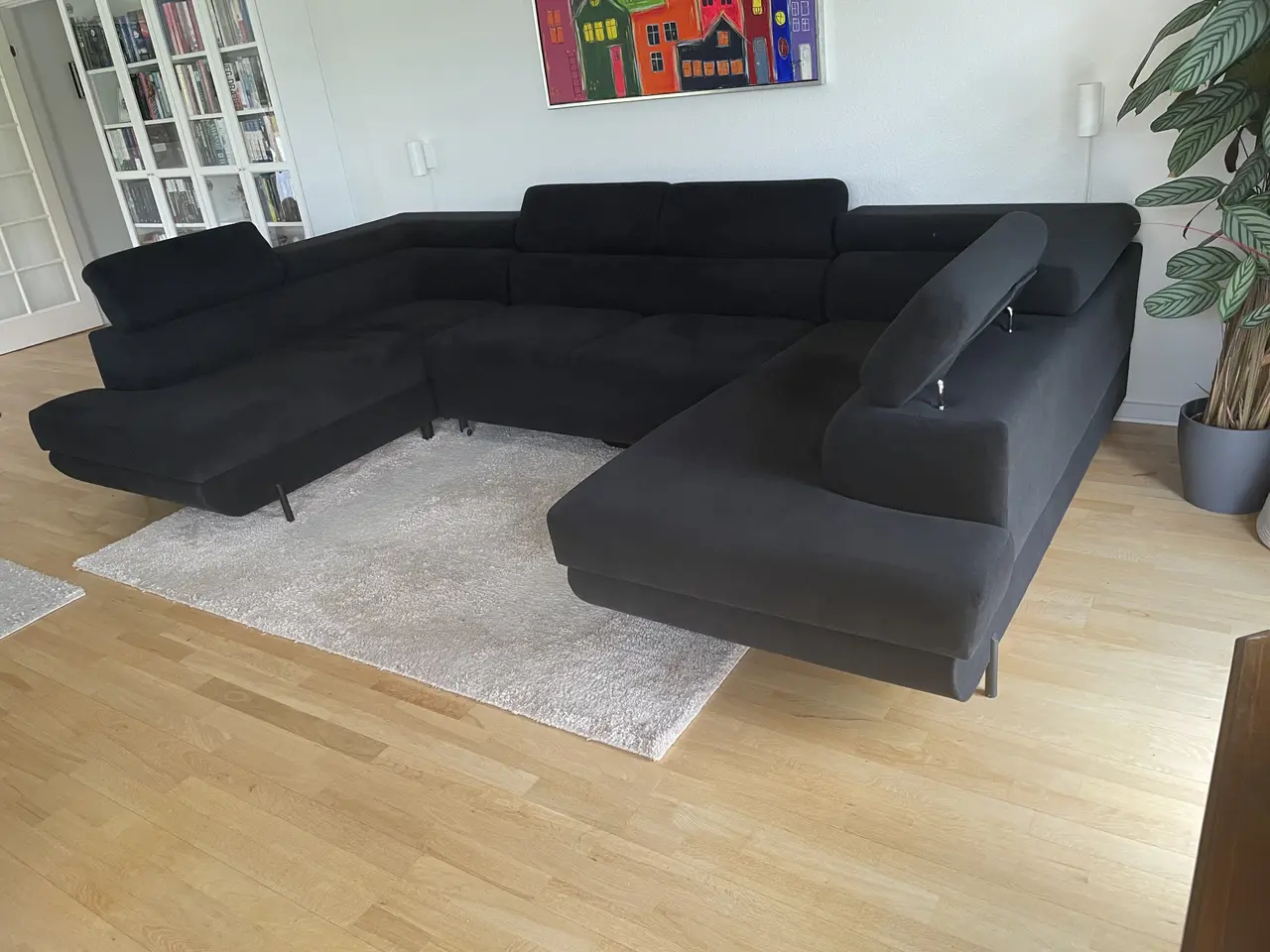 Billede 6 - U-sofa sortstof