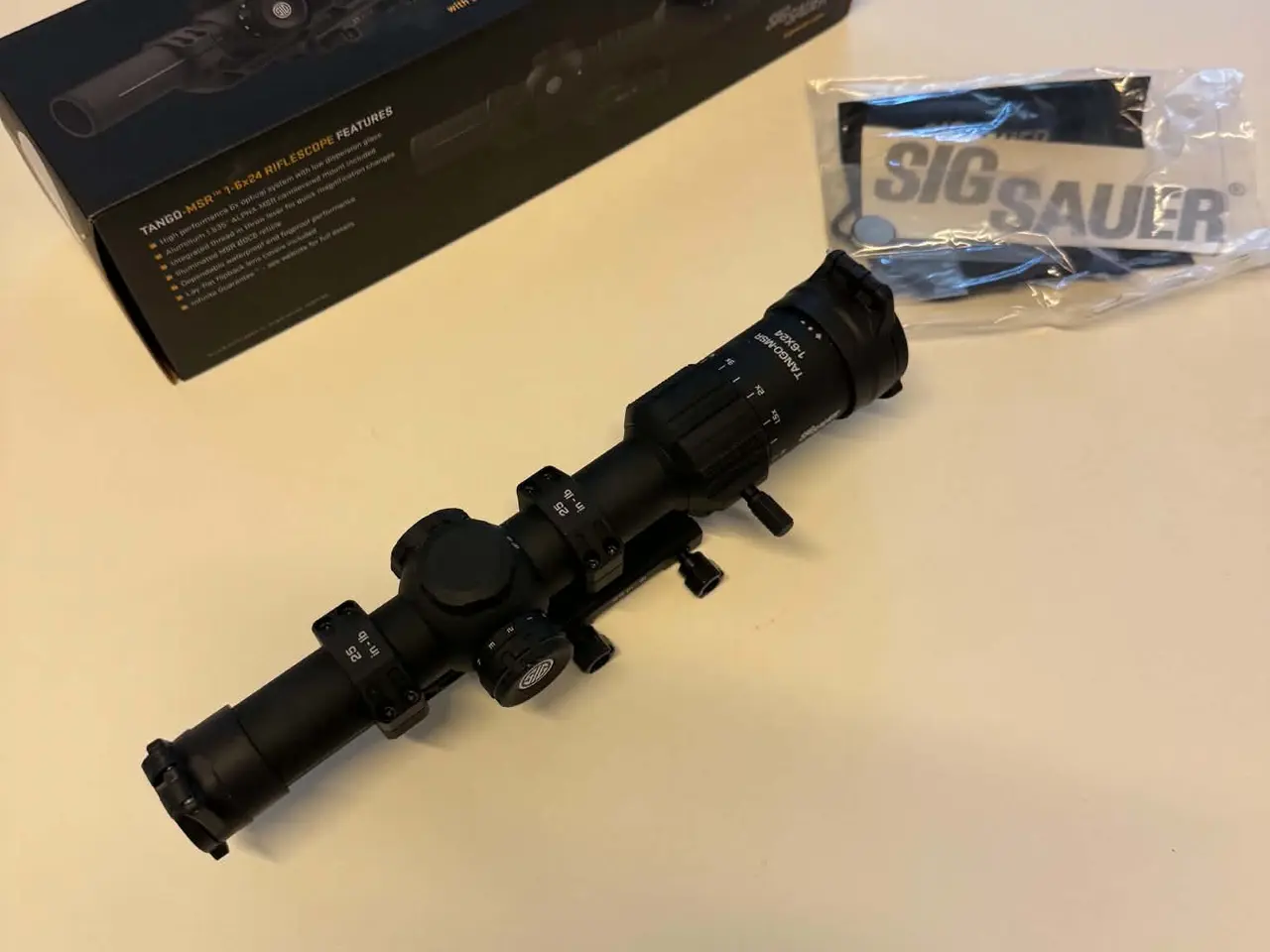 Billede 3 - Sig Sauer Tango-MSR 1-6x24
