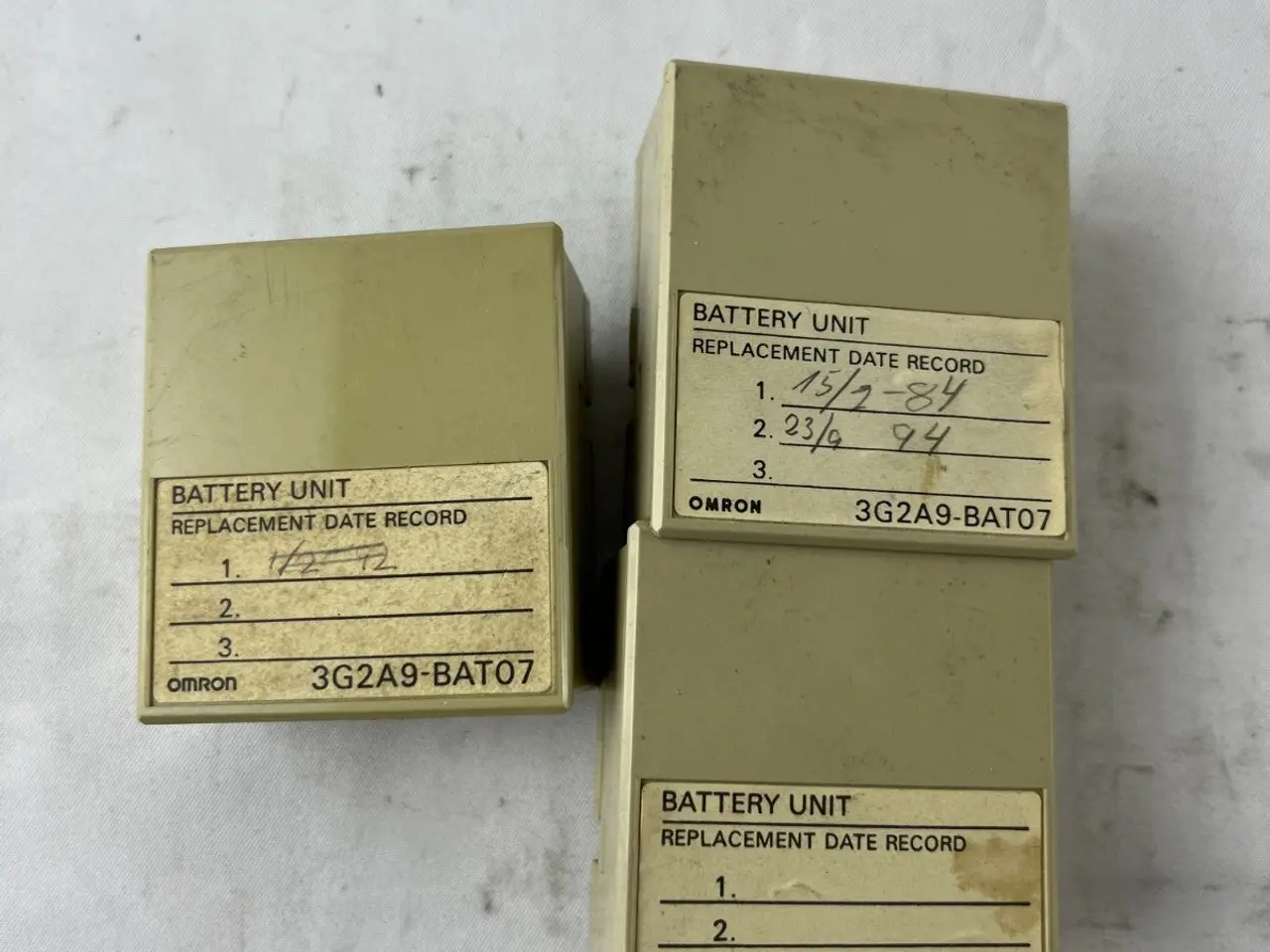 Billede 2 - Omron 3G2A9-BAT07 Battery Unit parti of 3 PLC