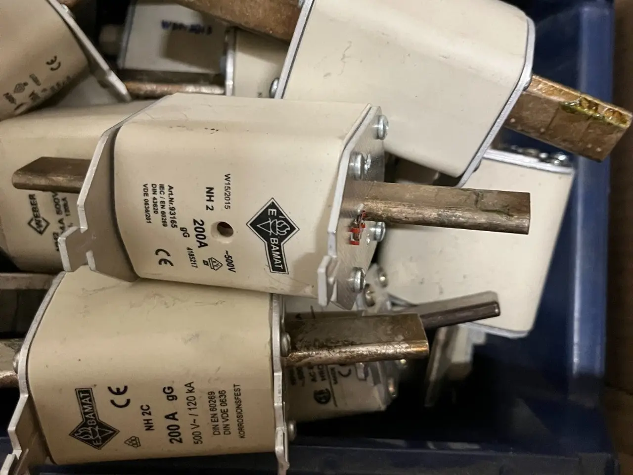 Billede 11 - Siemens NH Fuse parti blandet Amperage 63A–200A /