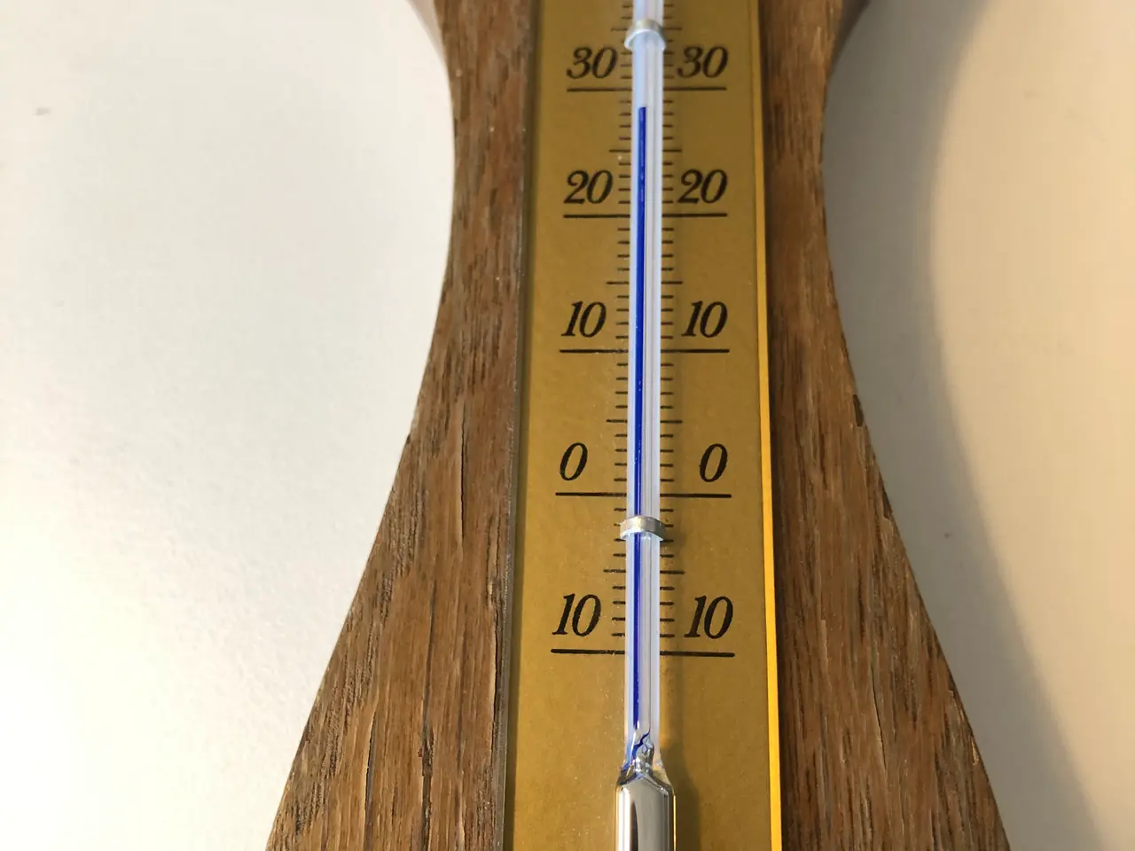 Billede 4 - Barometer med hygrometer og termometer