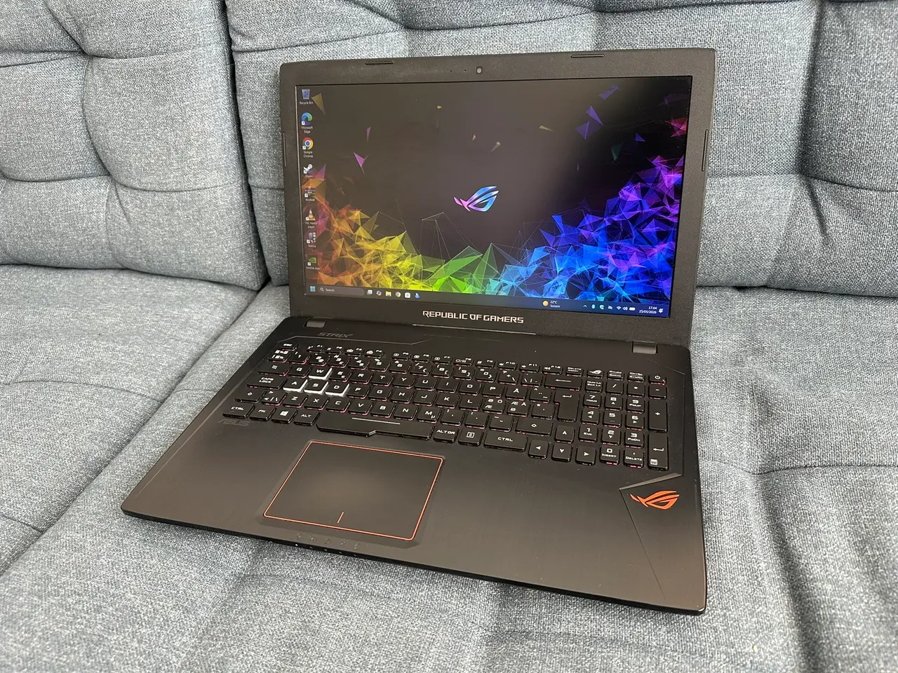 Billede 5 - ASUS ROG GL553VD, i5-7300HQ, 2.50 GHz. GTX 1050
