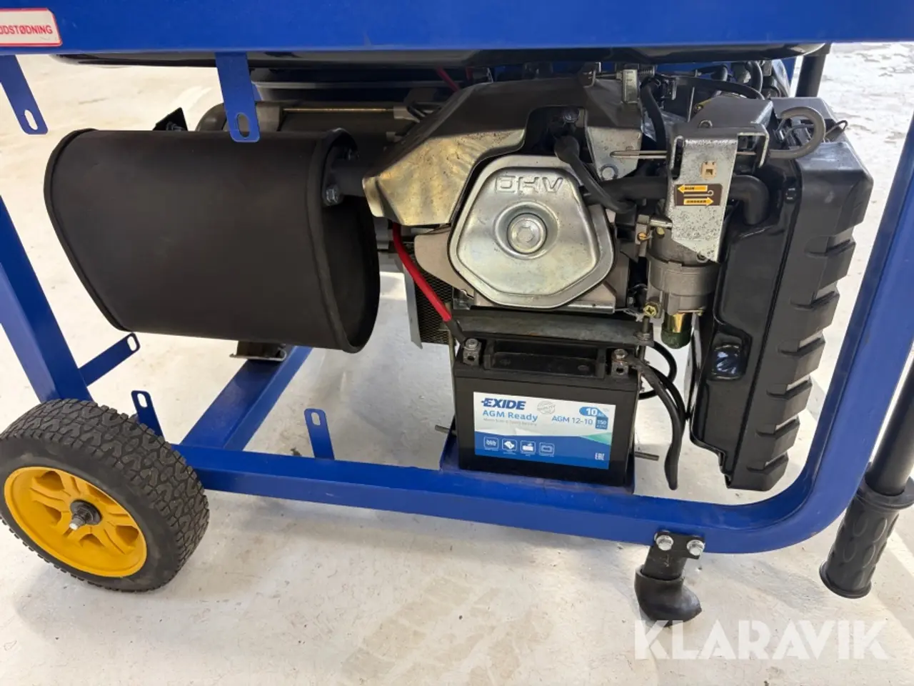 Billede 10 - Generator Gasolgenerator 6200 W