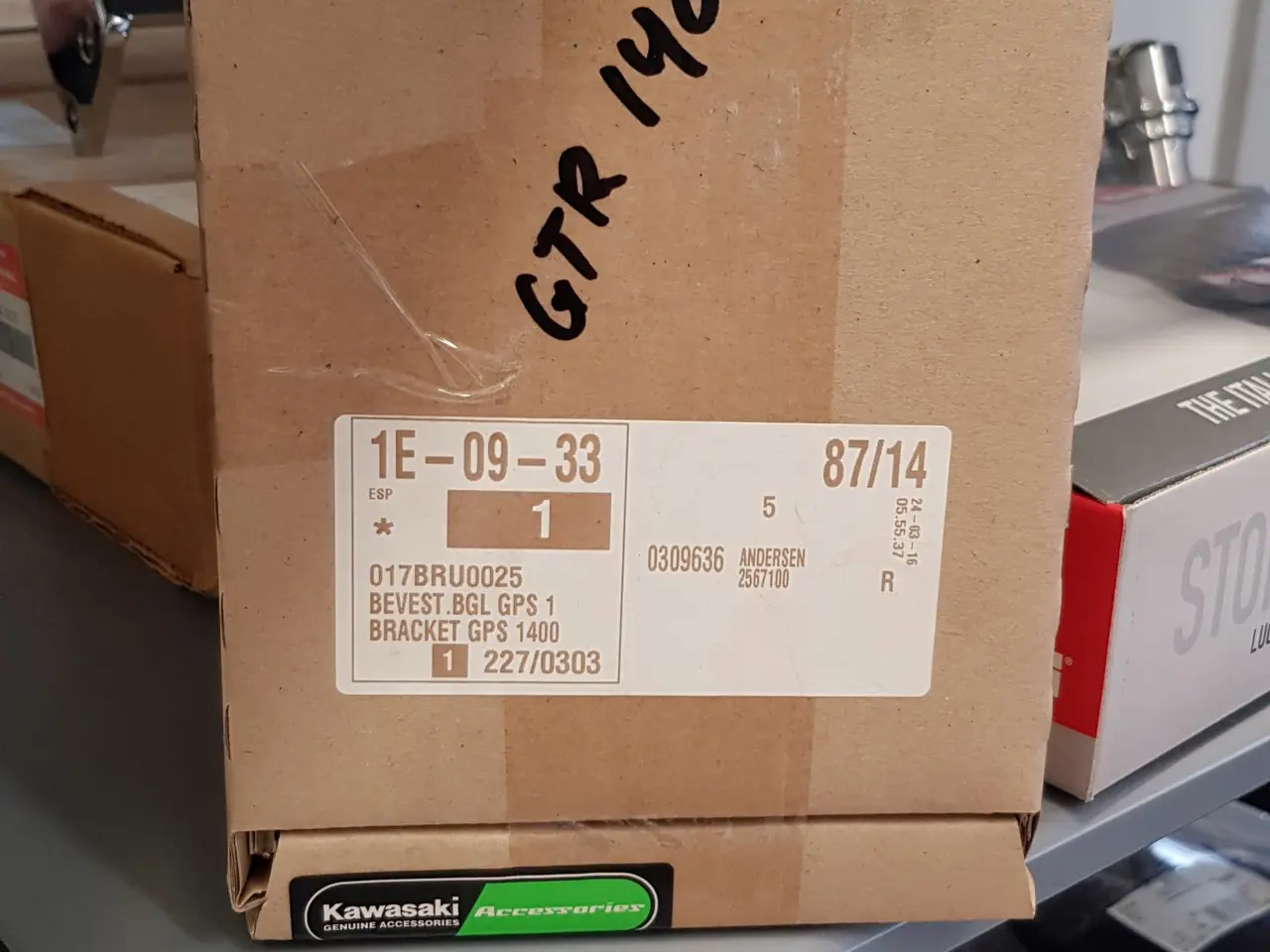 Billede 1 - GPS beslag GTR 1400