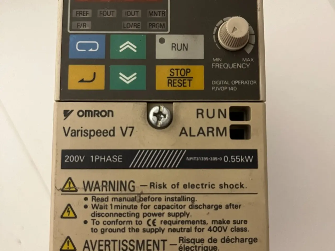 Billede 3 - Omron Varispeed V7 3G3MV-AB004 Inverter 200V -
