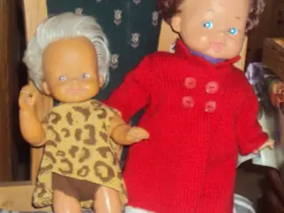 flesbeth og bambam fra 70erne