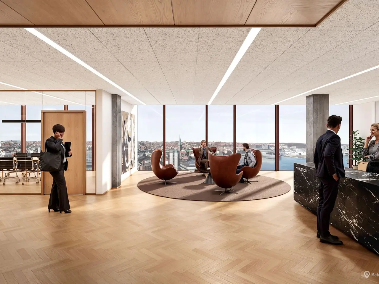 Billede 5 - Danmarks højeste kontorhus i Aarhus C