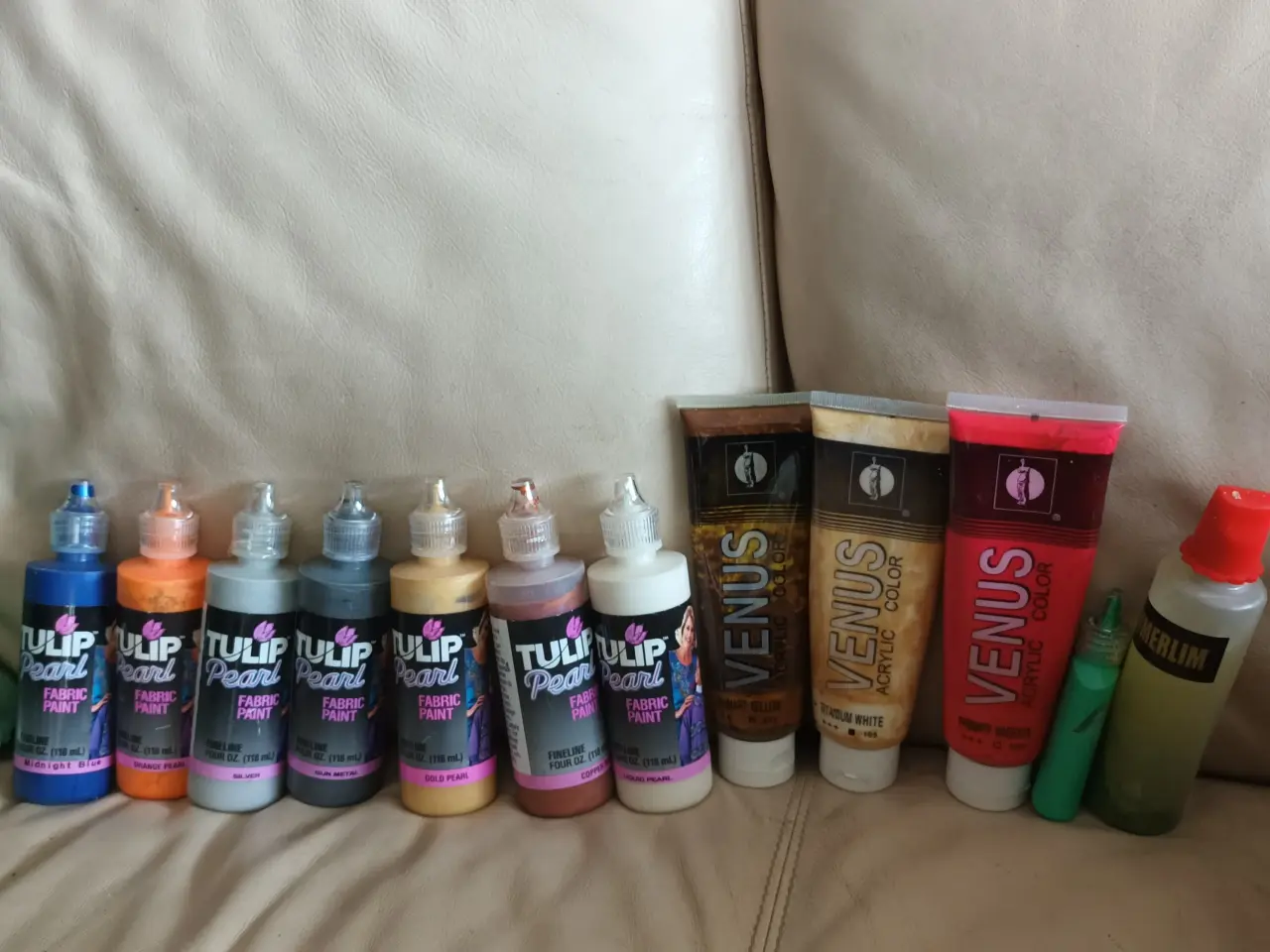 Billede 1 - 7 TULIP PEARL 118 ML 29,-KR NYPRIS & 3 VENUS + 3