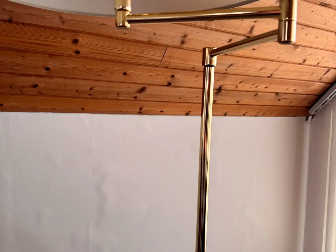 Billede 3 - Lampe i messing