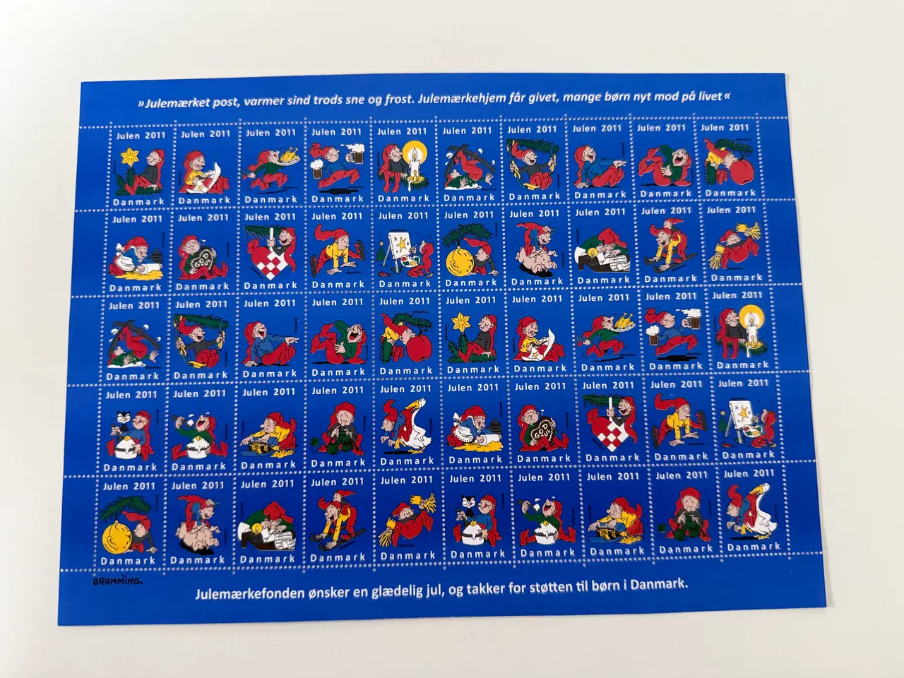 Billede 2 - Julemærkeark 2010-2023