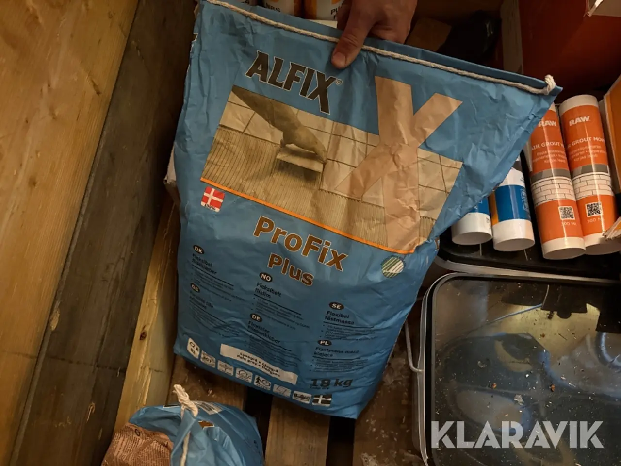 Billede 11 - Lot med fuge, skum mm