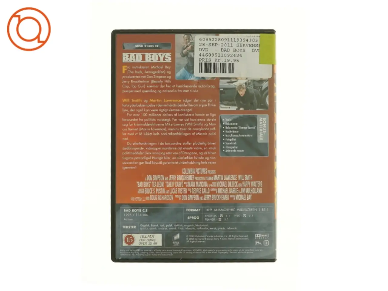 Billede 2 - Bad boys fra dvd