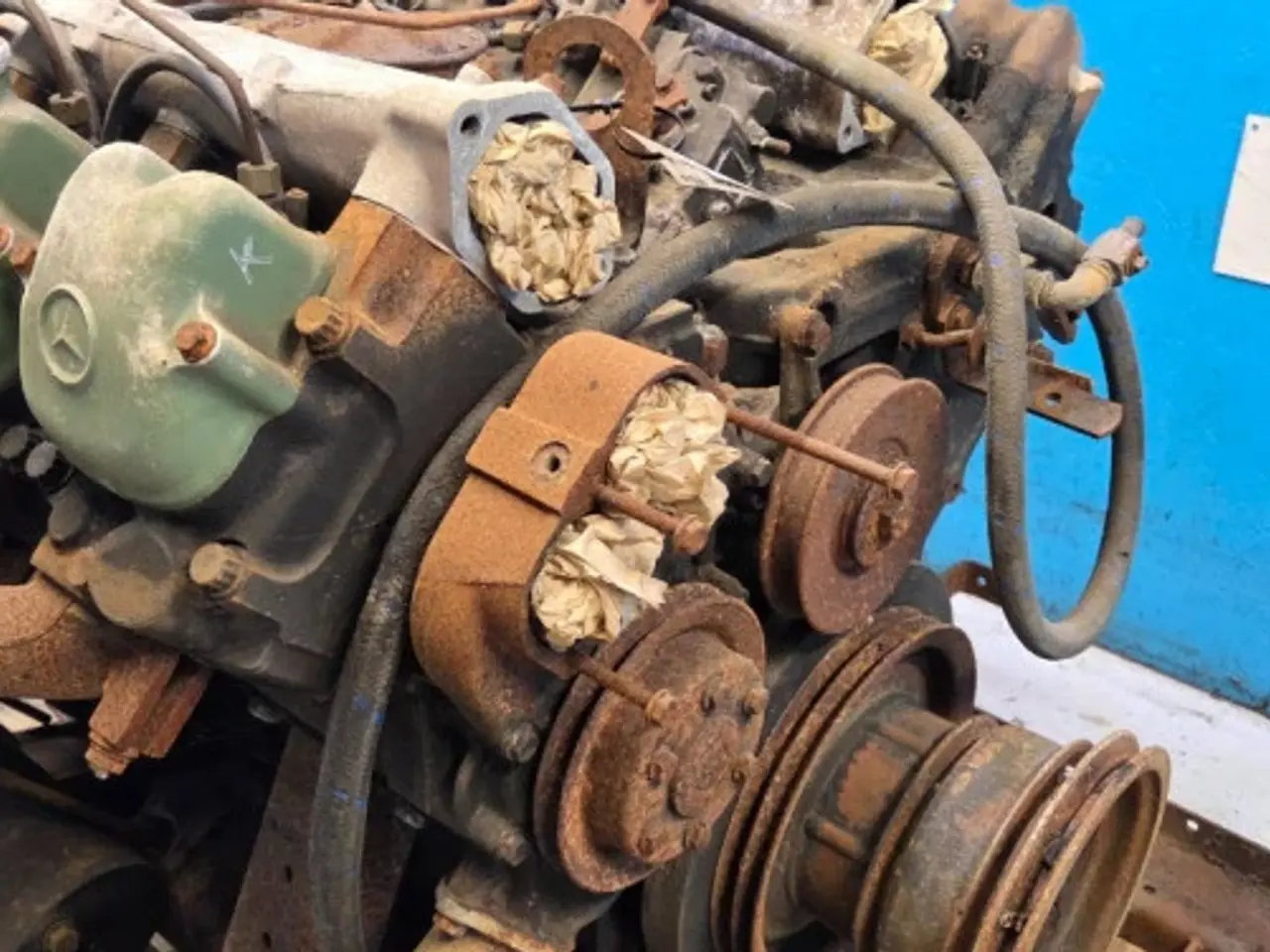 Billede 18 - Mercedes OM401LA Motor